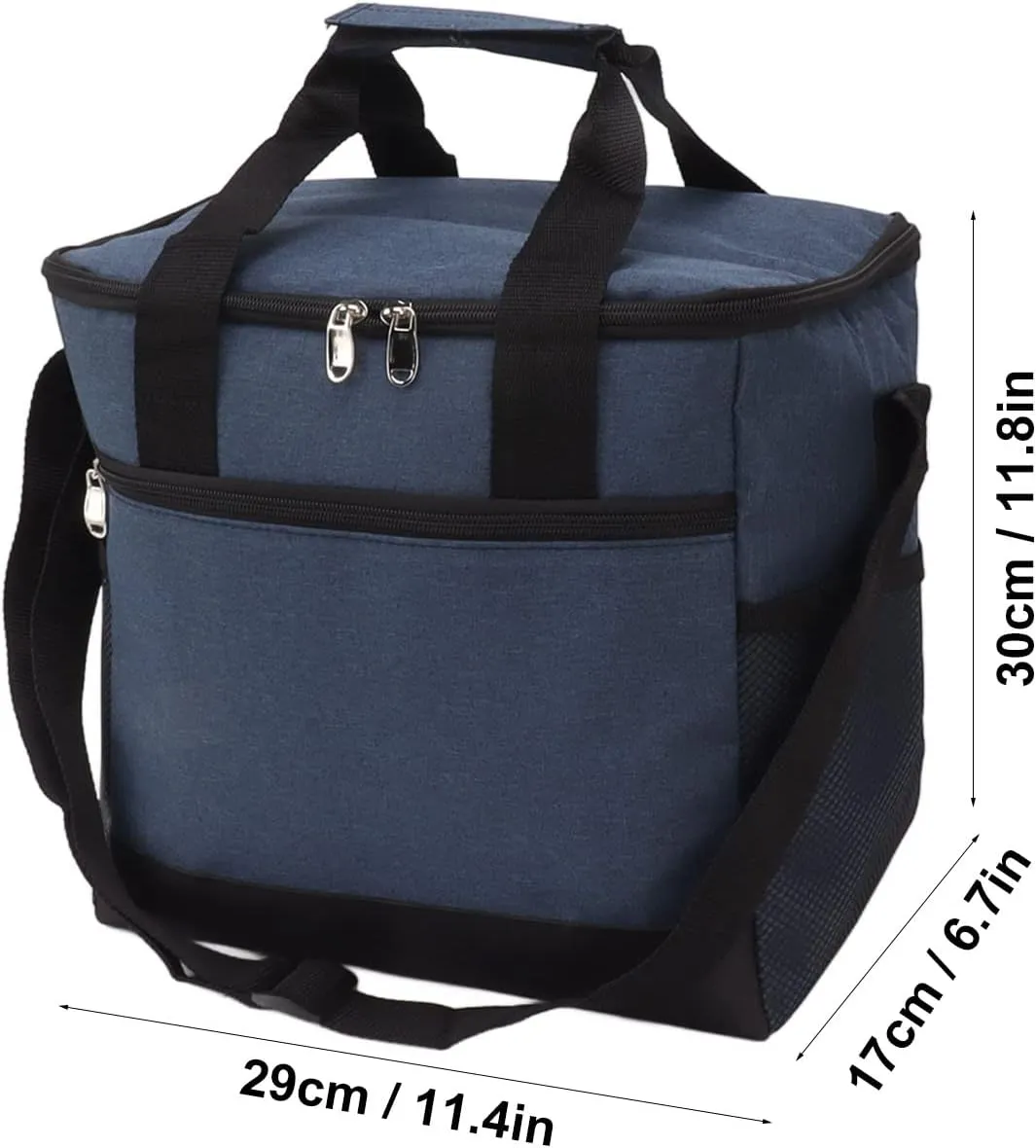 15L Collapsible Cooler Bag, Large Capacity, Insulated, Leakproof, and Heat Preservation - Perfect for Beach, Picnics, Camping, and Barbecues