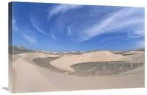 20 x 30 in. The Rainless Atacama Desert, Paracas National Reserve, Peru Art Print - Tui De Roy