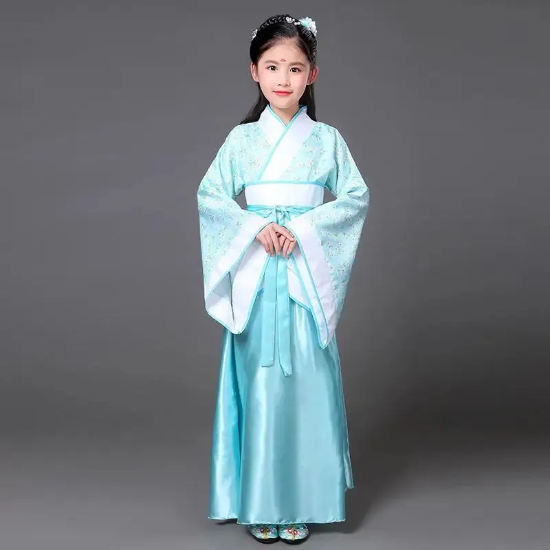 2023 Hanfu Chinese Costume for Kids & Adults - Flower Girl Dress, Traditional Dance & Stage Fairy Attire