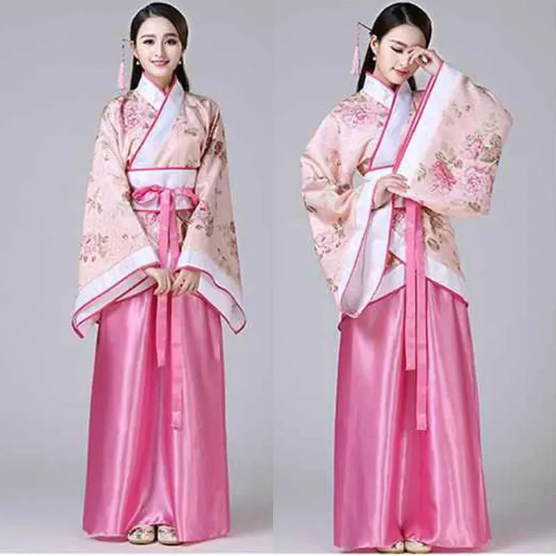2023 Hanfu Chinese Costume for Kids & Adults - Flower Girl Dress, Traditional Dance & Stage Fairy Attire