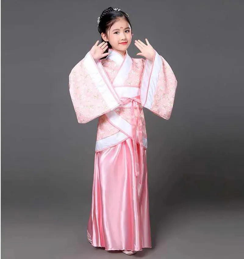 2023 Hanfu Chinese Costume for Kids & Adults - Flower Girl Dress, Traditional Dance & Stage Fairy Attire