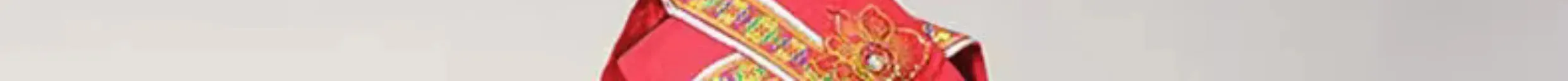 2023 Traditional Chinese Ethnic Zhuang Women's Costume Dance Skirt Set