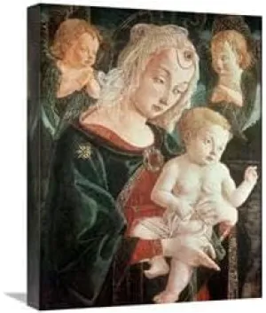 22 in. Madonna with Child Art Print - Francesco Fiorentino