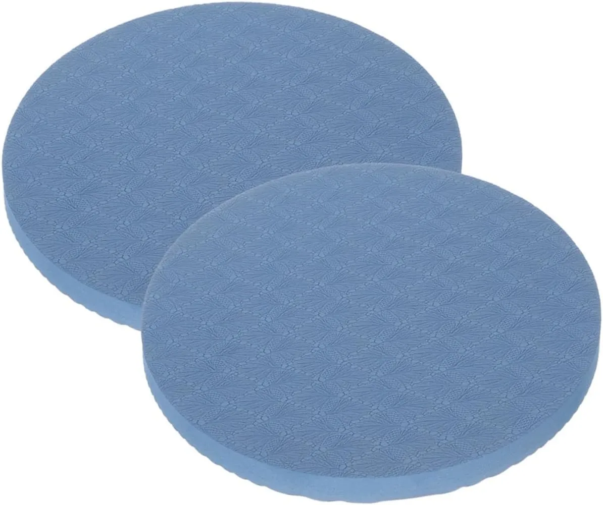 2pcs Yoga Knee Pad Yoga Mat Non Slip Exercise Mats Knee Support Prayer Rug Workout Elbow Pad Sports Cushion Multi-function Balance Cushion Exercise Supply Rubber