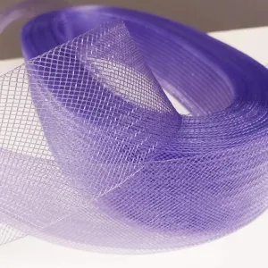 2" Wide Crinoline Webbing Horse hair Trim Braid for Sewing 100% Nylon  | Lace USA - Horse Hair 2" Wide