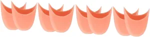 2sets Forefoot Pads for Women Shoes Dance Pad Toe Wrapped Protector Toe Supply Shoe Accessories Breathable Toe Covers Ballet Supplies Toe Guards Toe Protector for Shoe 2pairs*2