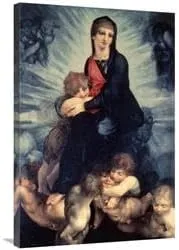36 in. Madonna & Child Art Print - Rosso Fiorentino