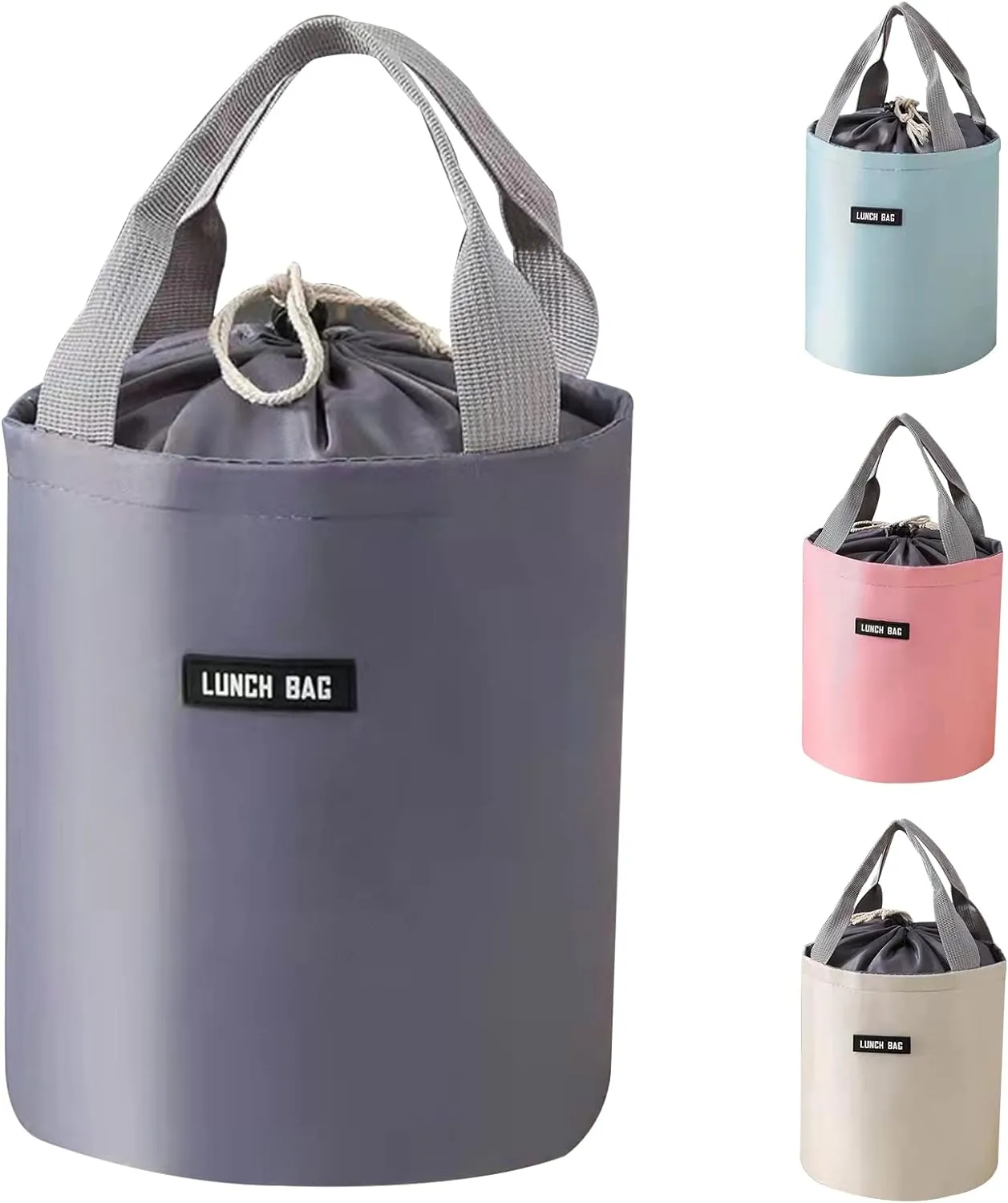 3740 Portable Round Lunch Bag