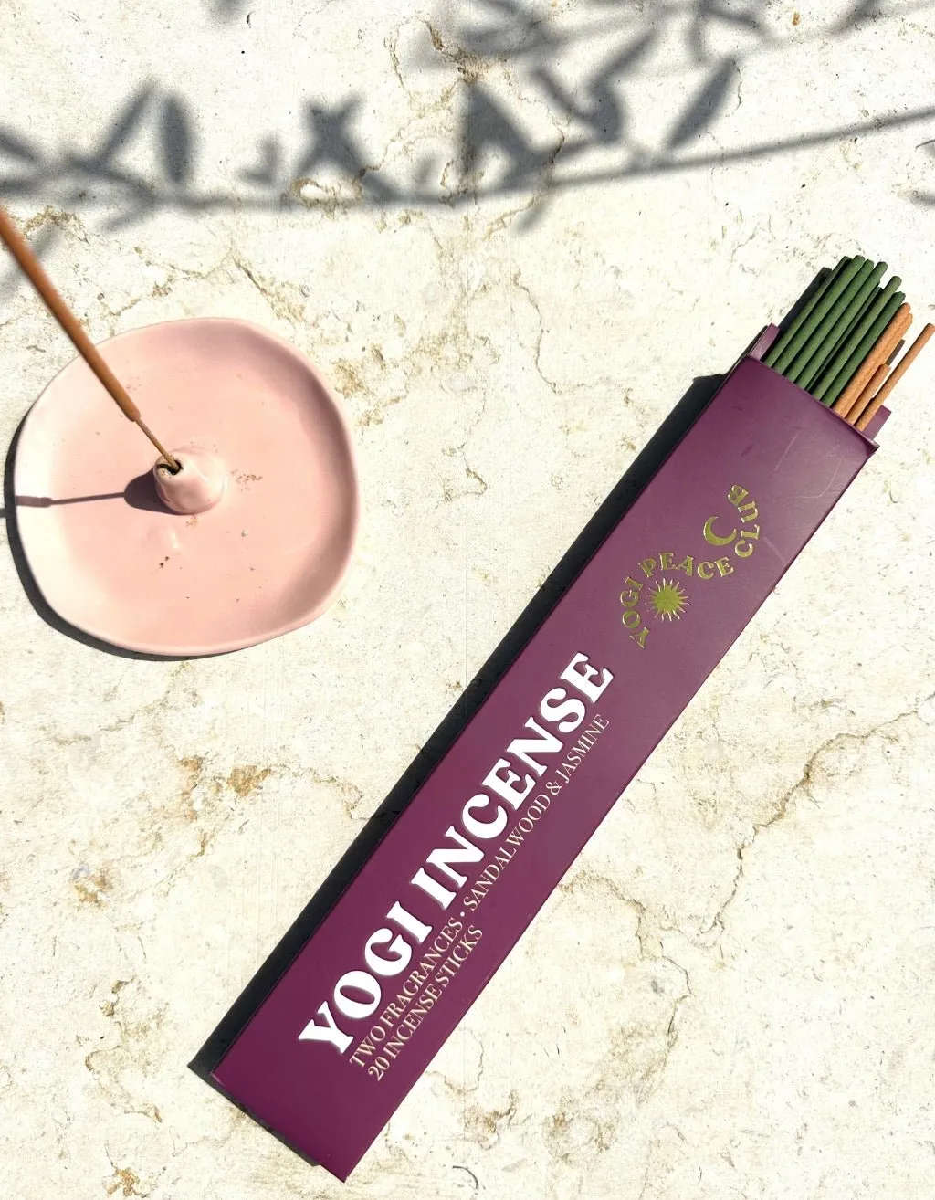 4 mm Yoga Pack - Mint Tea Yoga Mat   Block   Strap   Incense
