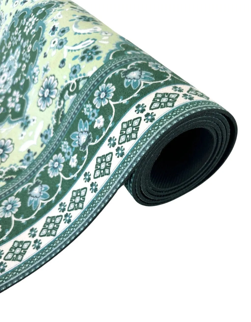 4 mm Yoga Pack - Mint Tea Yoga Mat   Block   Strap   Incense
