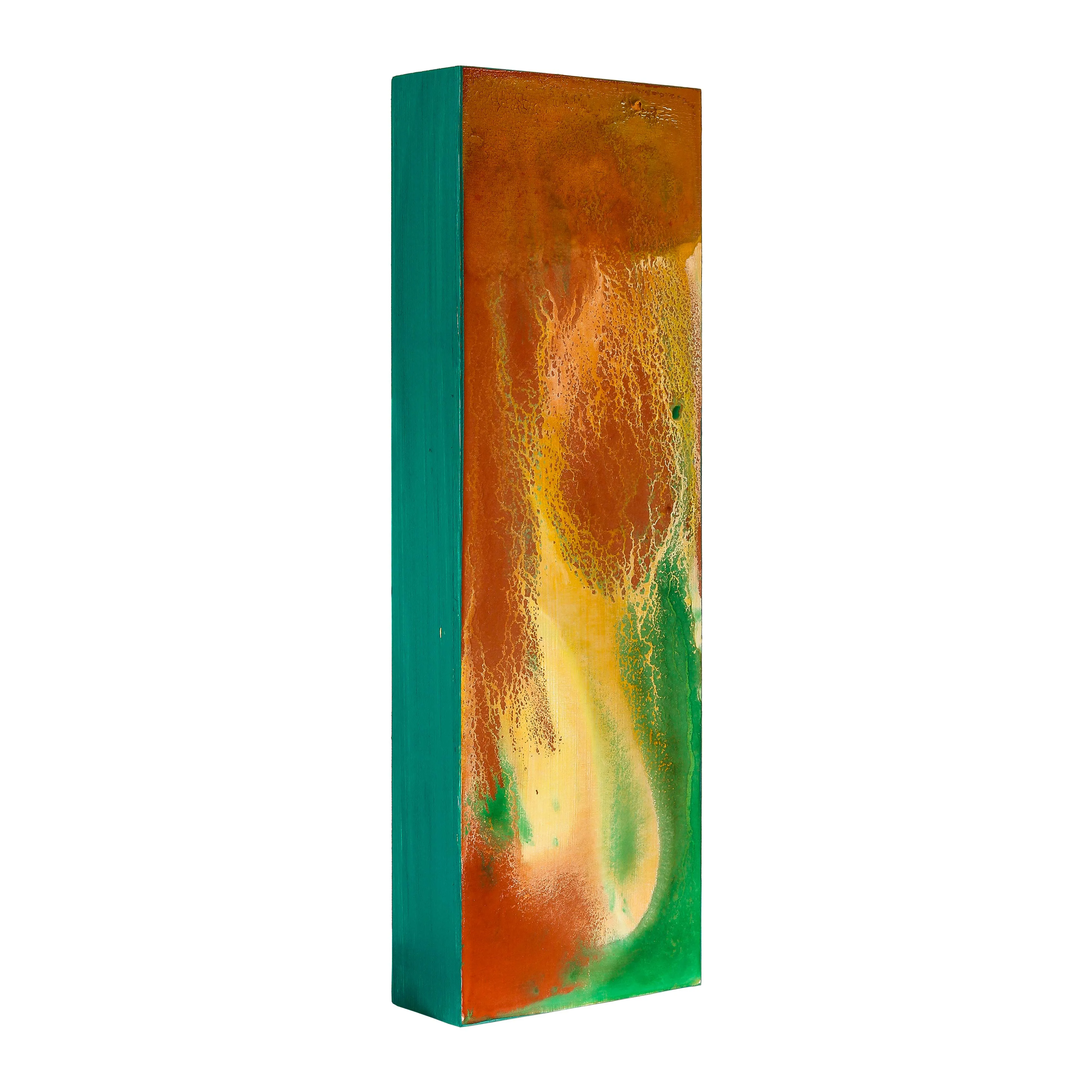 4" x 12" Unfinished Cradled Wood Panels for Painting, Gallery 1-1/2" Deep (4 Pack) - Artist Depth Wooden Wall Canvases - Mixed-Media Craft, Acrylic, Oil, Encaustic, Paint Pouring