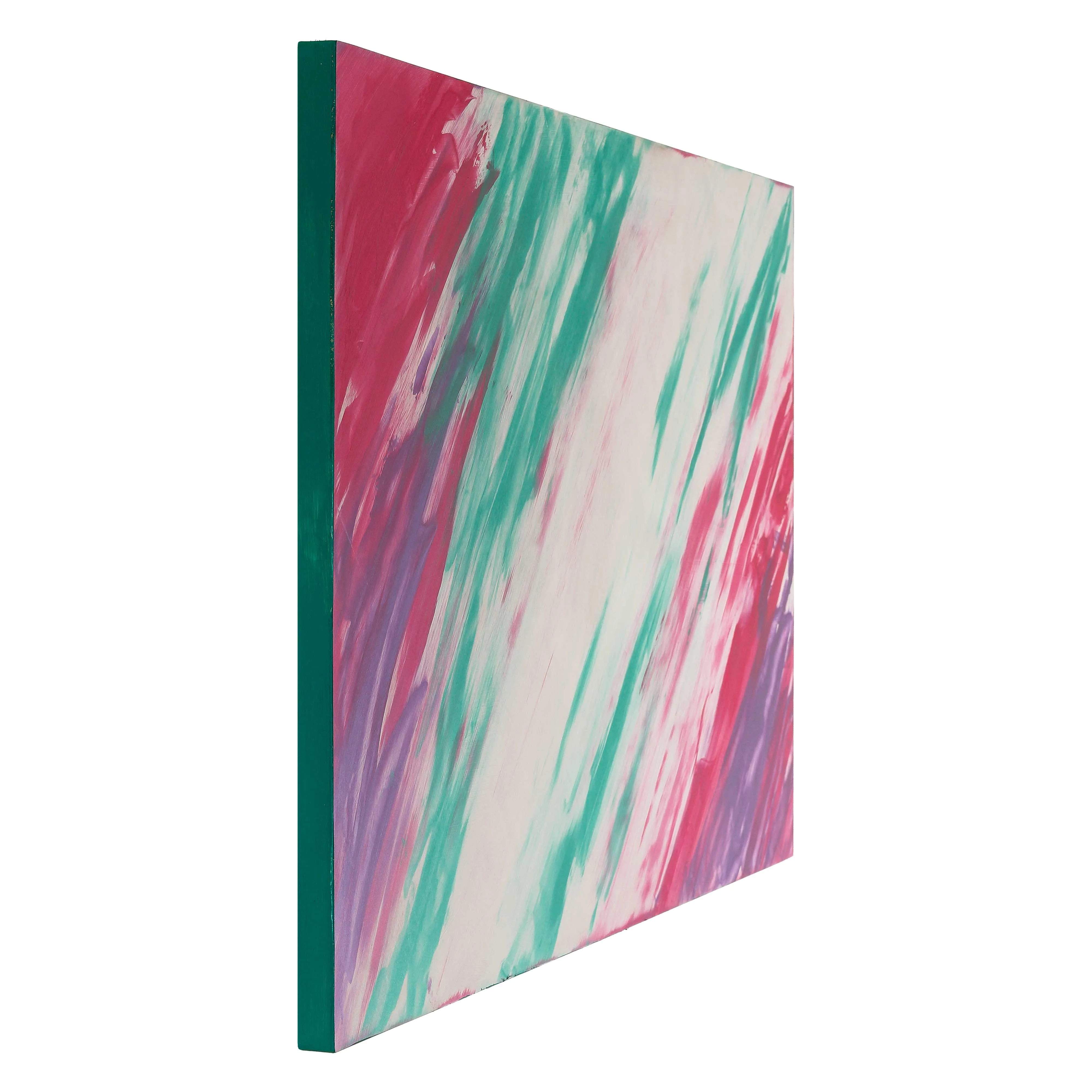 5" x 7" Unfinished Cradled Wood Panels for Painting, Gallery 1-1/2" Deep (4 Pack) - Artist Depth Wooden Wall Canvases - Mixed-Media Craft, Acrylic, Oil, Encaustic, Paint Pouring