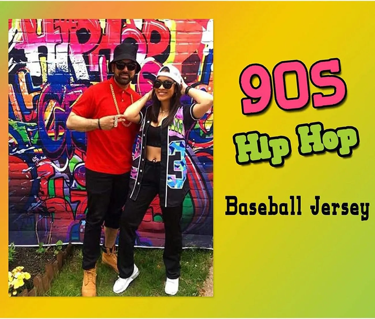 90s Clothing for Women,Unisex Hip Hop Outfit for Party,Bel Air Baseball Jersey,Short Sleeve Button Down Shirt