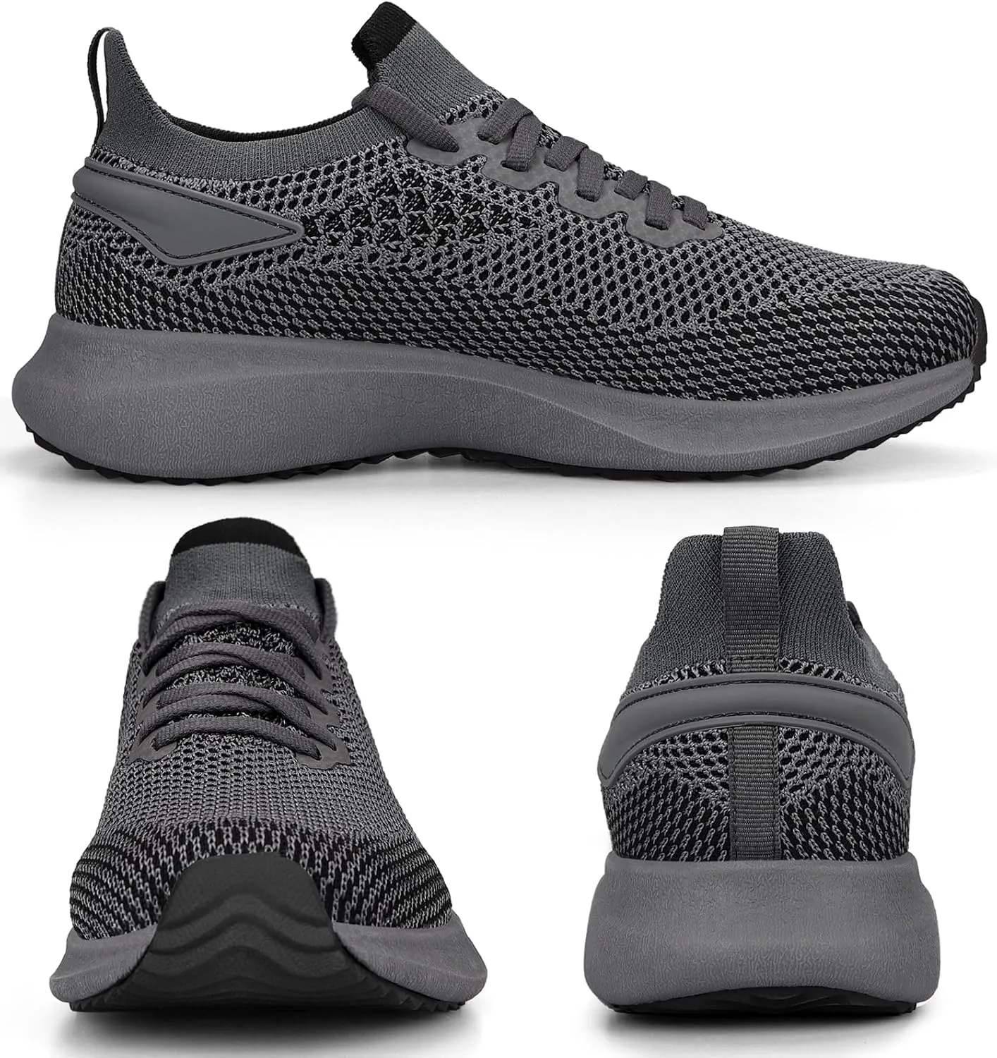 Abboos Running Shoes Womens Non Slip Gym Workout Shoes Lightweight Breathable Tennis Shoes Mesh Walking Sneakers