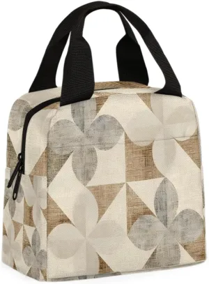 Abstract Tribe Lunch Bag Tribe Tote Lunch Bag Reusable Lunch Box Leakproof Cooler Bag