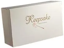Acid-Free White Super Keepsake Box Preservation Kit