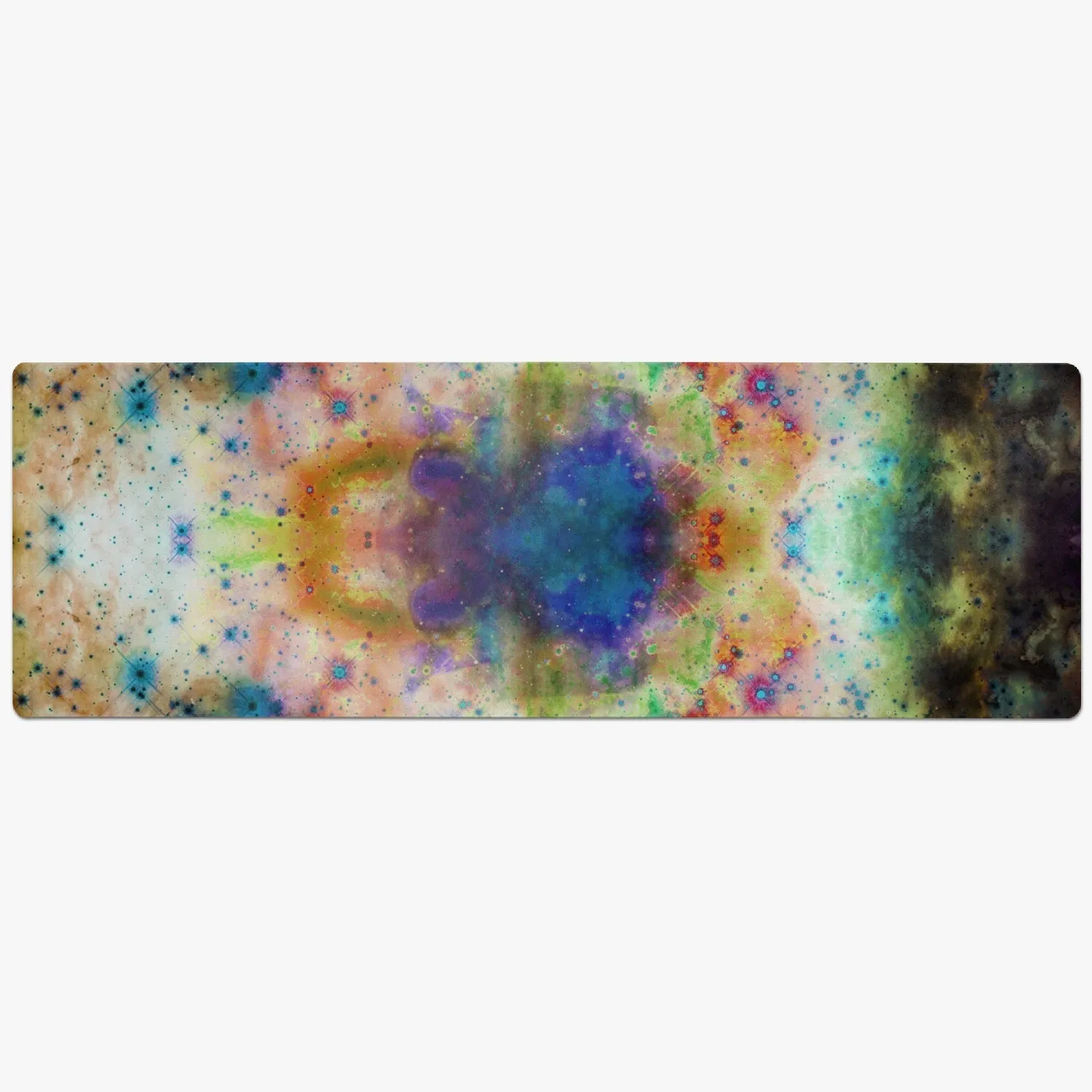 Acquiesce Nightshade Psychedelic Suede Anti-Slip Yoga Mat