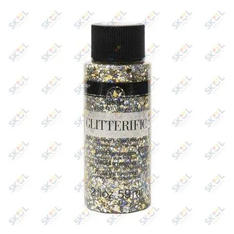 Acrylic Paint 2 oz (Glittering Silver)