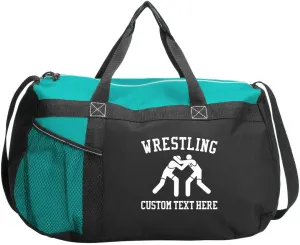 Add Your School Wrestling Gym Duffel Bag: Gym Duffel Bag