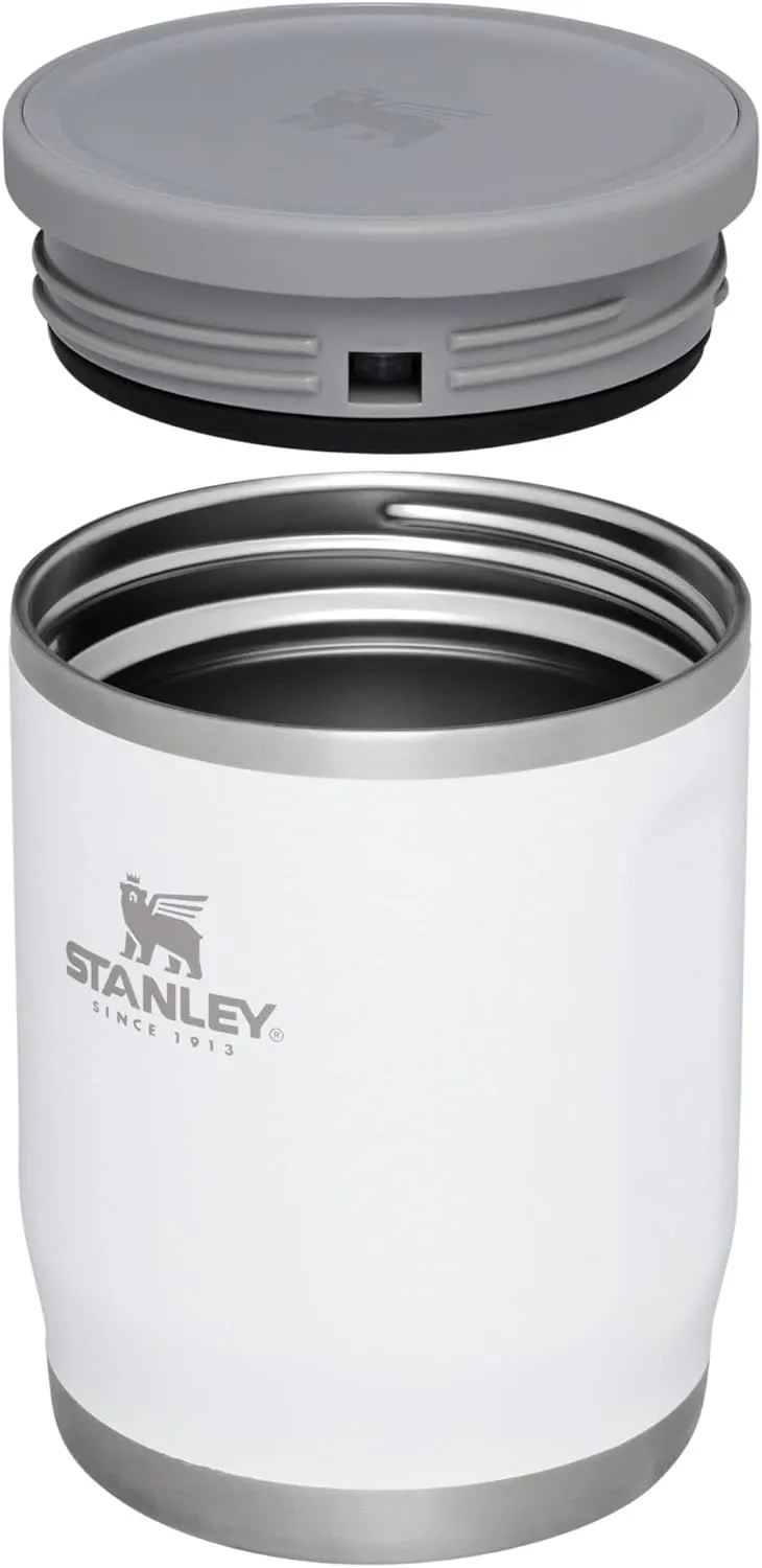 Adventure To-Go Food Jar | Vacuum Insulated Thermos Food Container | Wide Mouth Screw On Lid | Packable for Travel | Stainless Steel with Leakproof Lid | BPA-Free