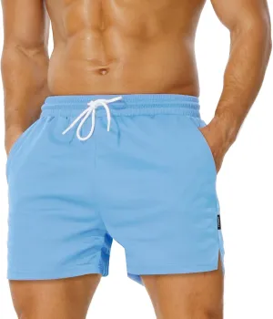 AIMPACT Mens Mesh Athletic Shorts Gym Athletic Workout Shorts for Men 5 Inch Running Shorts with Pocket