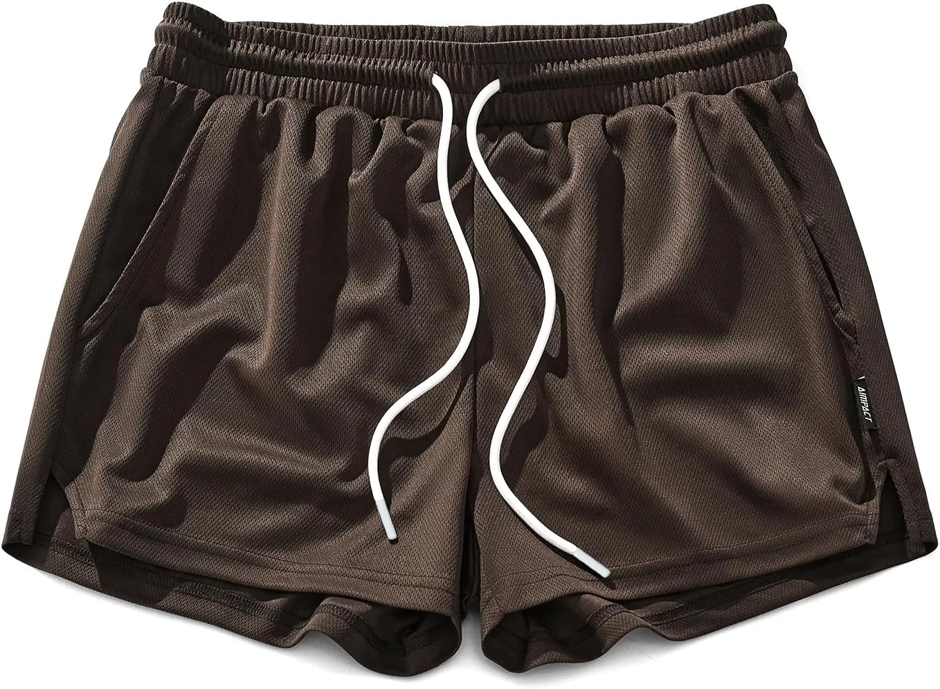 AIMPACT Mens Mesh Running Shorts 3 Inch Quick Dry Gym Athletic Workout Shorts for Men with Pockets