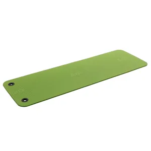 AIREX Fitline 180 Premium Exercise Mat - Home Workout Mat for Rehabilitation, Strength Training, Water Aerobics, Exercise, Fitness, Home Workouts 56" x 23", Lime, With Hanging Grommets