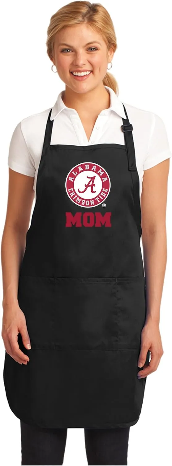 Alabama MOM Aprons UA Alabama Mother Apron w/Pockets Grilling or Tailgating