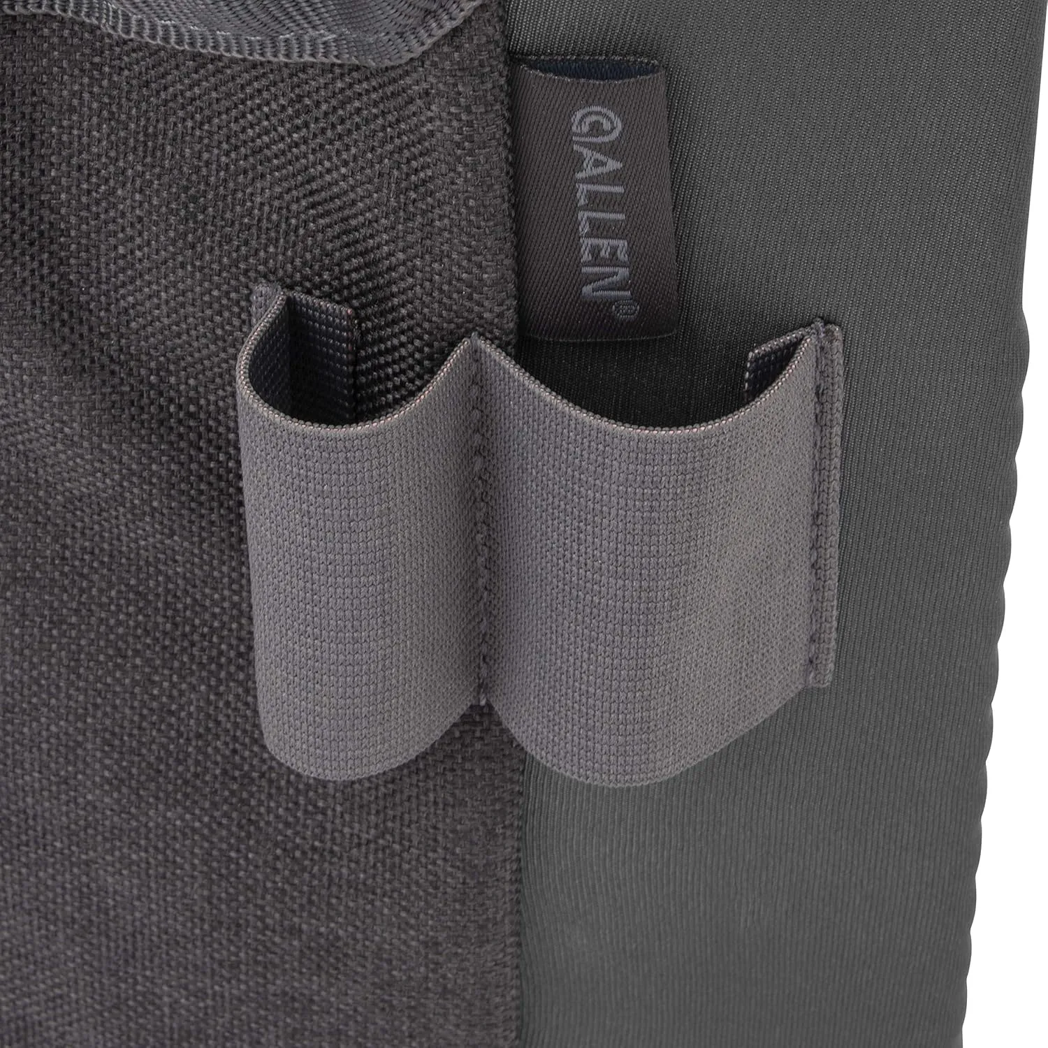 Allen CompanyAllen Company® Competitor Double Compartment Molded Shell Bag, Holds 50 Empty Hulls, Includes Quick Dump Removal Hull Bag and Heavy-Duty Release BuckleGray