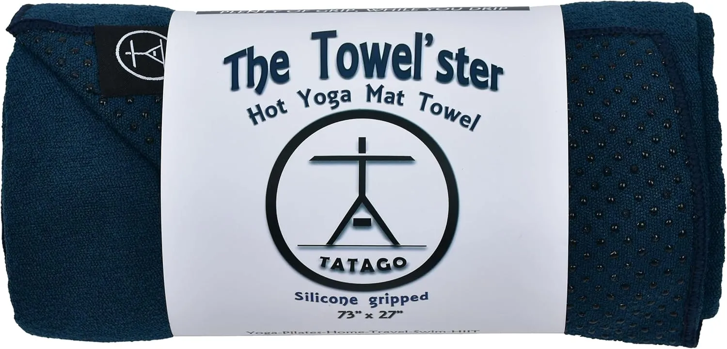 Anti-Slip Hot Yoga Towel - More Grip, Less Slip!