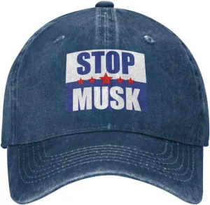 Anti Stop Musk Cowboy Hat Women Baseball Cap Ball Caps Men Trucker Cap Outdoor Sports Adjustable Dad Hat Black