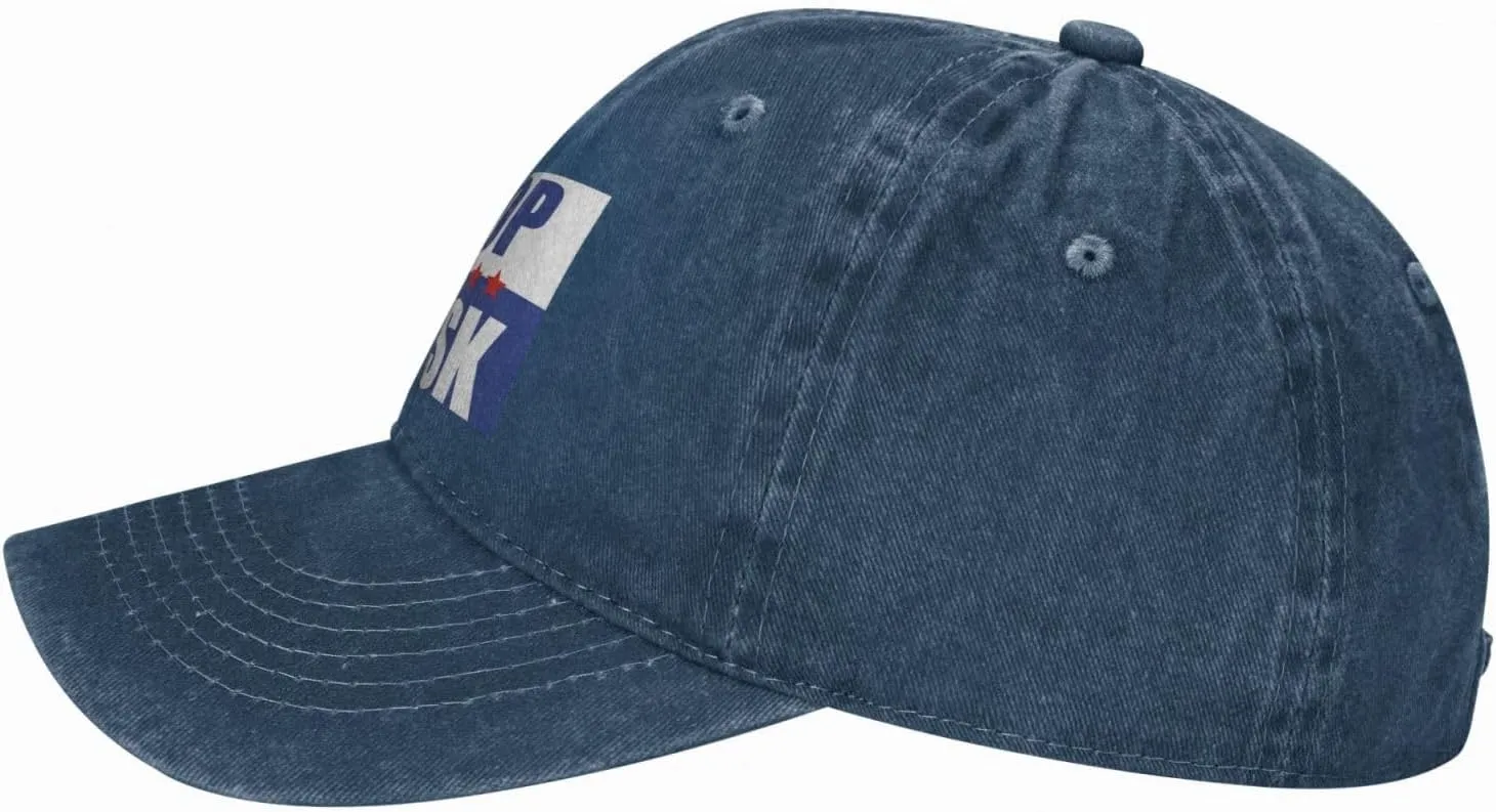 Anti Stop Musk Cowboy Hat Women Baseball Cap Ball Caps Men Trucker Cap Outdoor Sports Adjustable Dad Hat Black