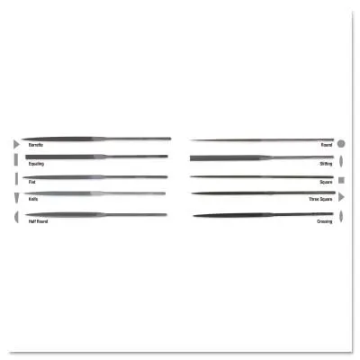 Apex Tool Group 4" RHN-2 KNIFE FILE, 37172
