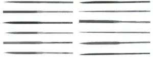 Apex Tool Group 4" RHN-2 THREE SQUARE NEEDLE FILE, 37228