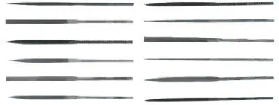 Apex Tool Group 4" RHN-2 THREE SQUARE NEEDLE FILE, 37228