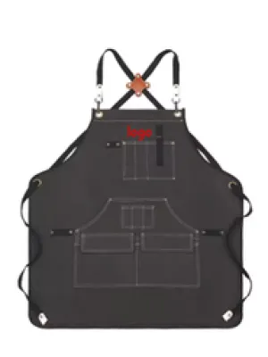 Apron  Heavy Duty Duck Canvas - Black