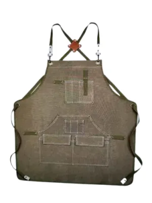 Apron  Heavy Duty Duck Canvas   - Green
