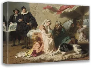 ArtDirect Emil Lauffer 18x14 Gallery Wrapped Canvas Museum Art Print Titled: The Princess Bride (1888)