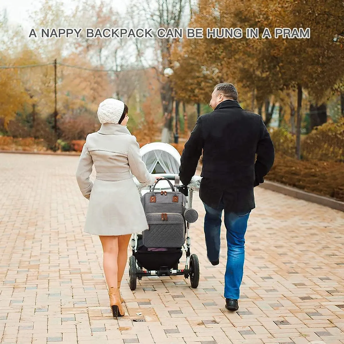Axcone Baby Diaper Bag Backpack with Changing Pads mommy Bags Boys Girl Unisex Multifunction Travel Baby