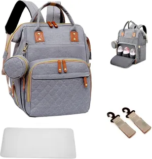 Axcone Baby Diaper Bag Backpack with Changing Pads mommy Bags Boys Girl Unisex Multifunction Travel Baby