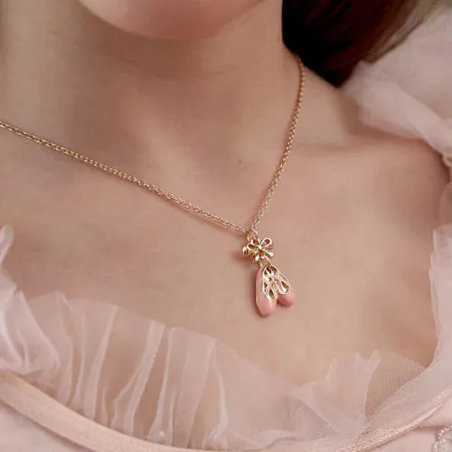 Ballet Slipper Necklace