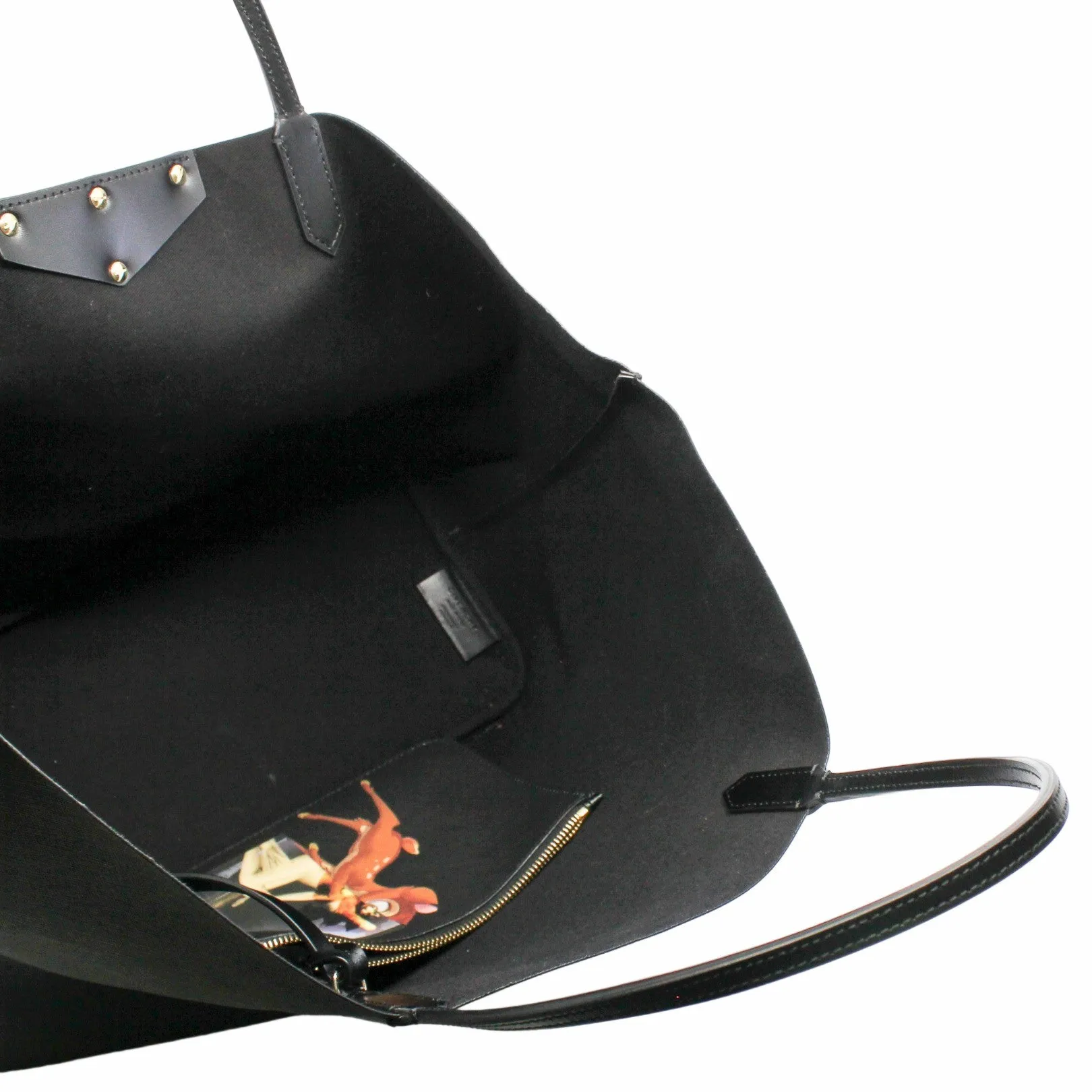 BAMBI PODIUM LARGE ANTIGONA TOTE BLACK GHW