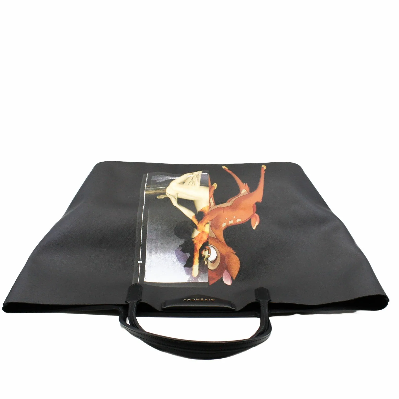 BAMBI PODIUM LARGE ANTIGONA TOTE BLACK GHW