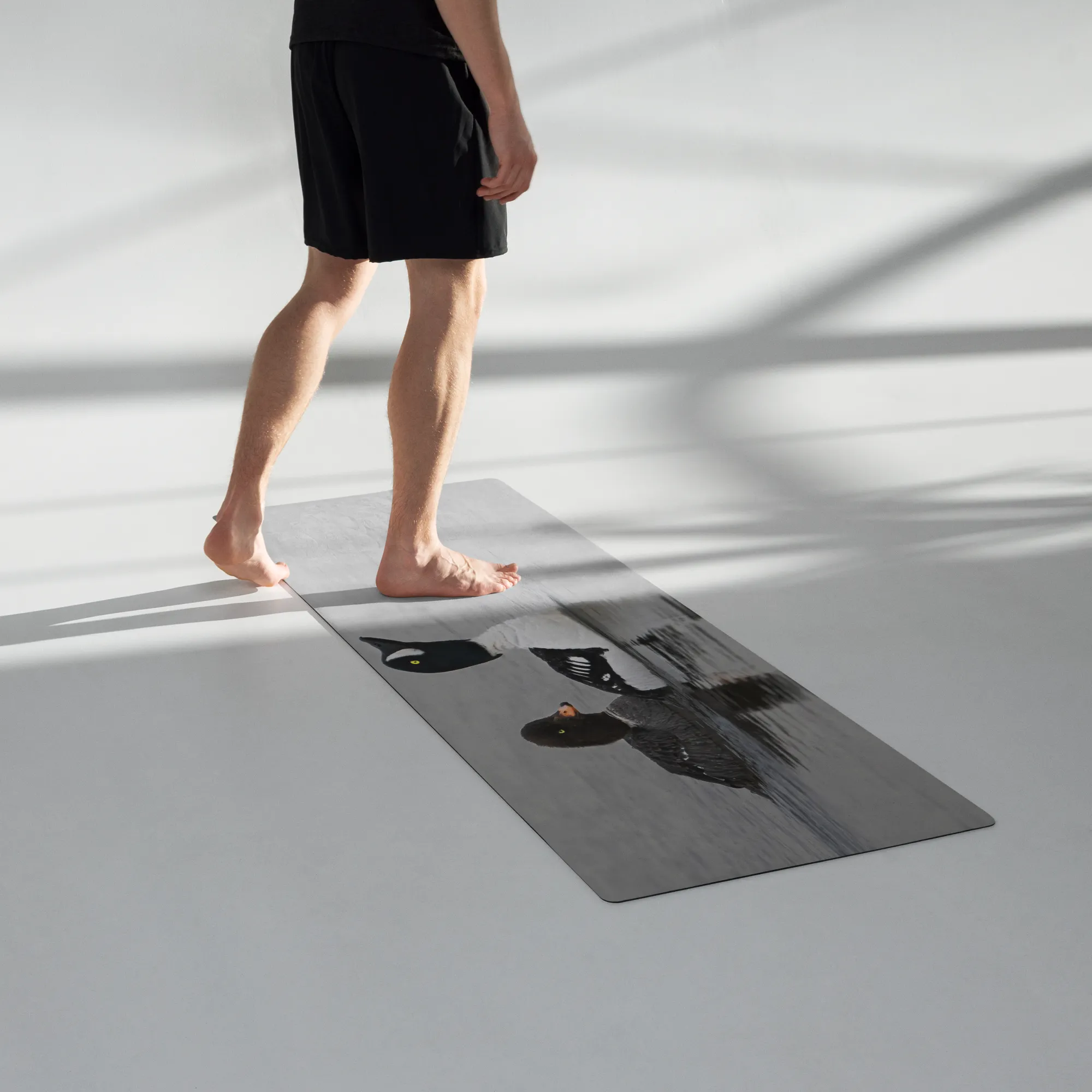 Barrow's Golden Eye Yoga mat