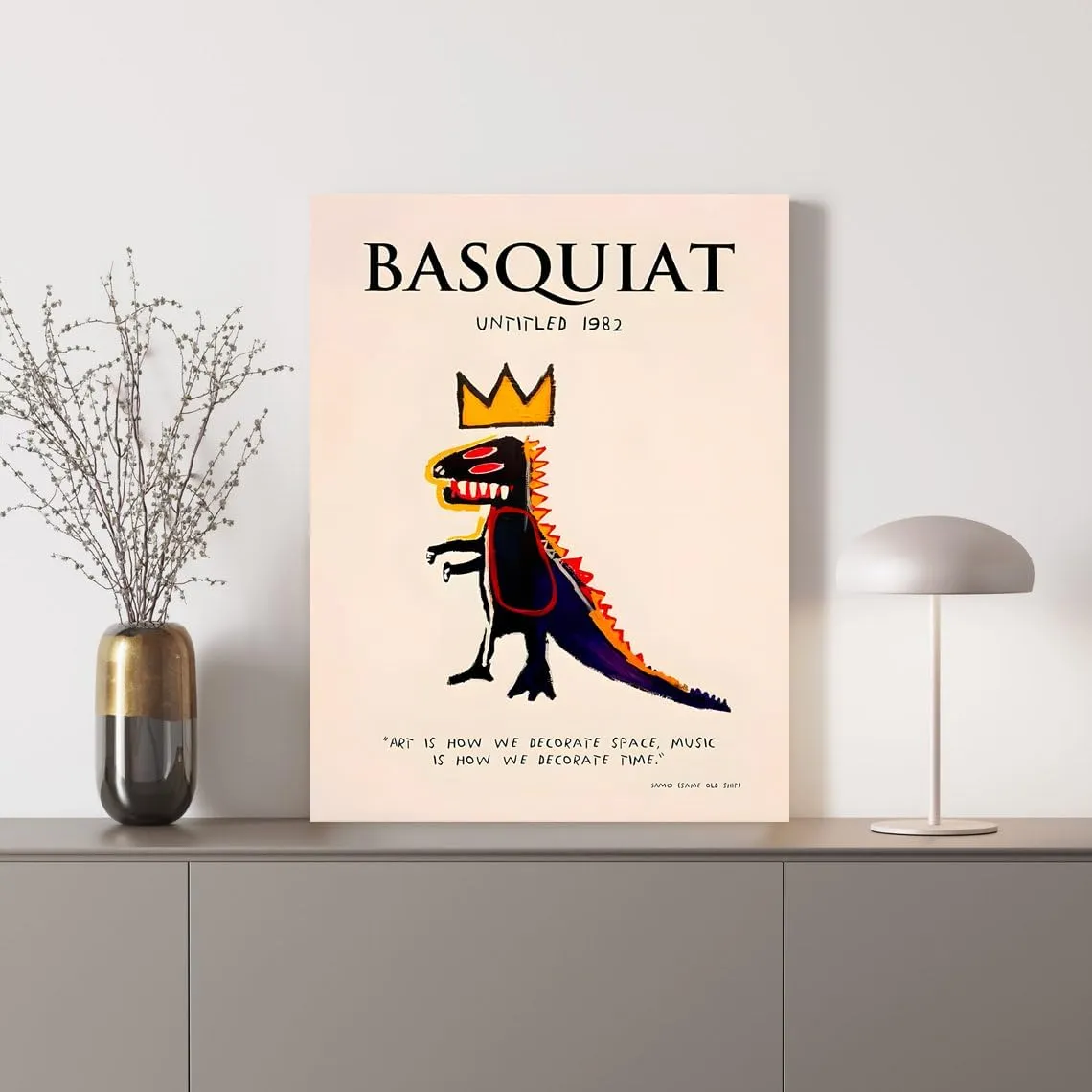 Basquiat Poster, Canvas Prints Jean Michel Basquiat 1982 Art, Basquiat Art Wall Decor, Basquiat Art, Basquiat Wall Art, Basquiat Decoration, Framed Jean-Michel Basquiat Wall Art Ready To Hang
