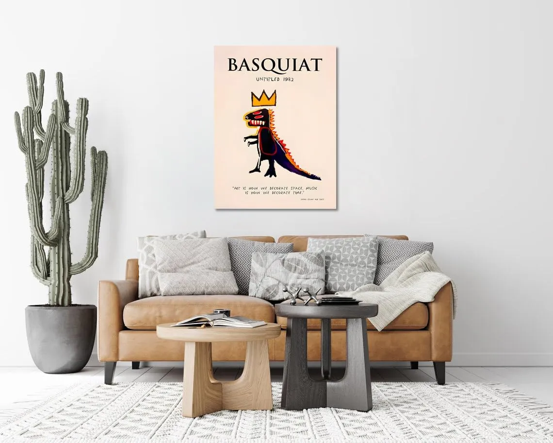 Basquiat Poster, Canvas Prints Jean Michel Basquiat 1982 Art, Basquiat Art Wall Decor, Basquiat Art, Basquiat Wall Art, Basquiat Decoration, Framed Jean-Michel Basquiat Wall Art Ready To Hang