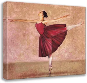 Bassetti, Andrea 20x20 Gallery Wrapped Stretched Canvas Art Titled: Arabesque