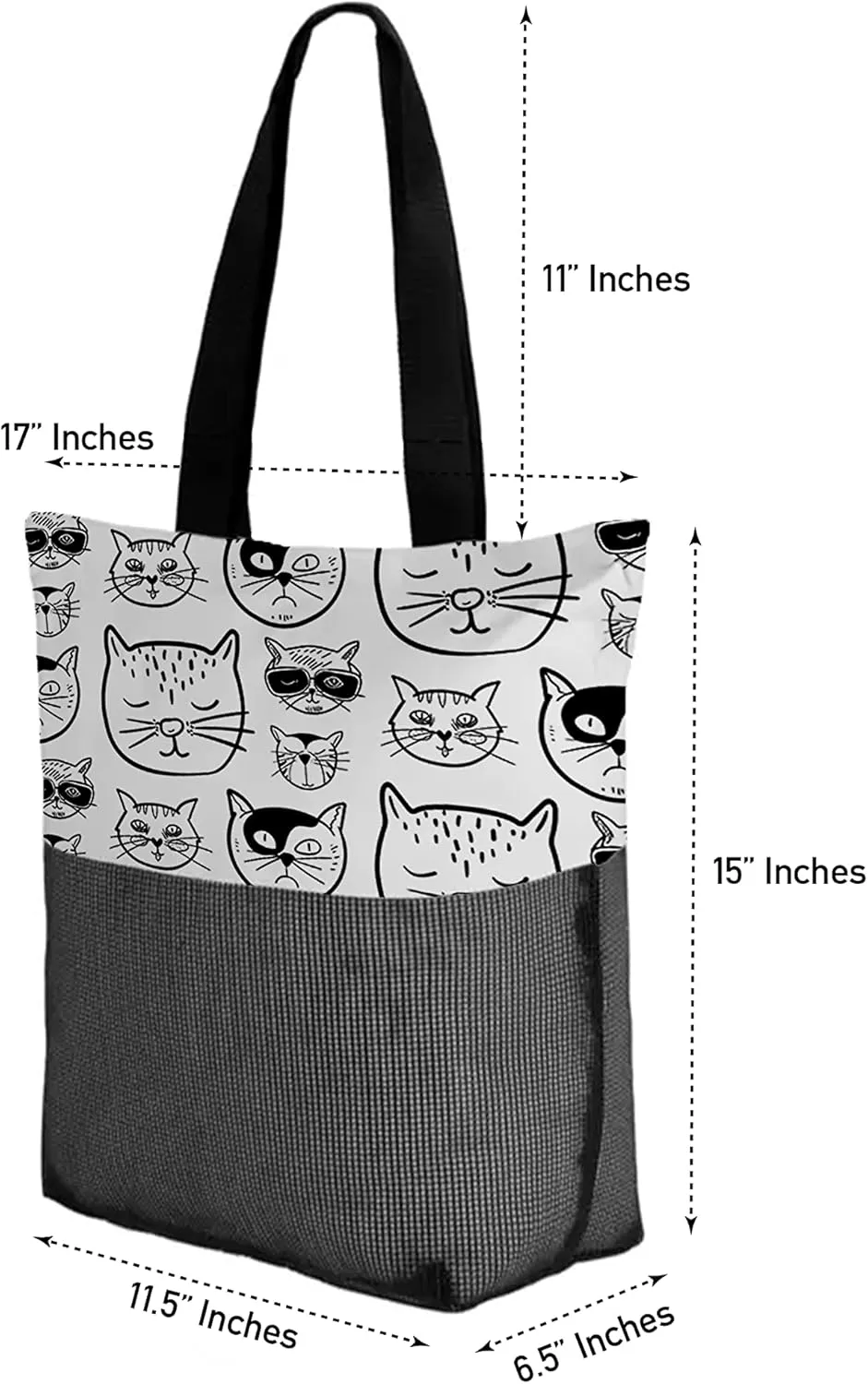 Beach Tote Bag Foldable Reusable Durable and Washable for Outdoor Travel Shopping Gym, Stadium