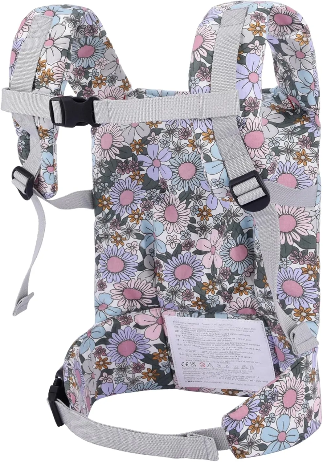 Bebamour Doll Carrier Original Reborn Baby Doll Carriers for Doll Toys Doll Carrier for Girls and Boys (New Purple)