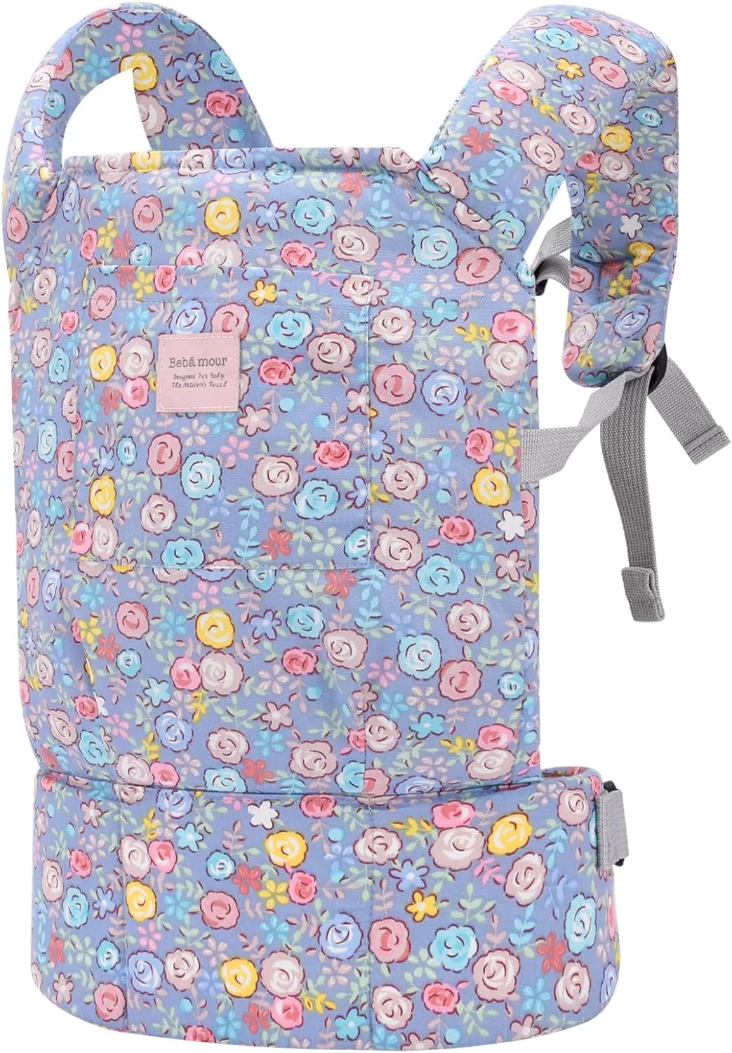 Bebamour Doll Carrier Original Reborn Baby Doll Carriers for Doll Toys Doll Carrier for Girls and Boys (Purple)